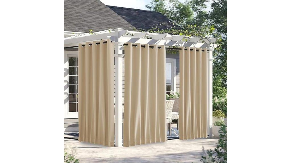 blackout patio curtain 90 inches