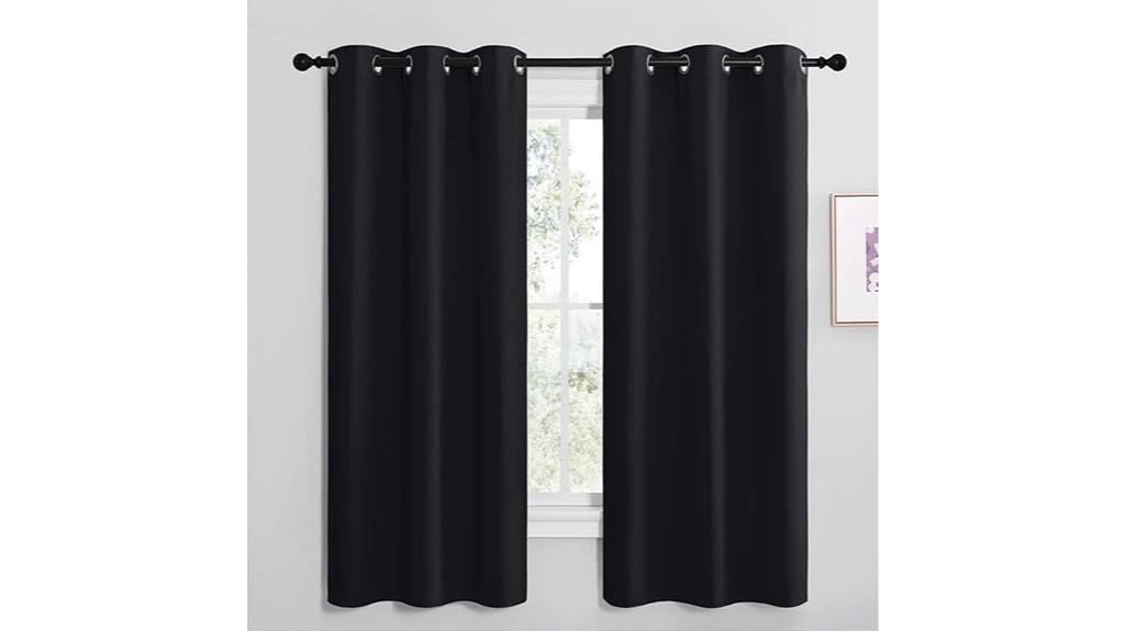 blackout thermal curtain panels