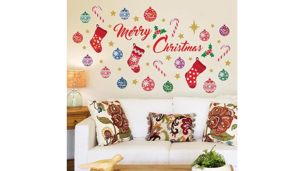 christmas wall sticker decor