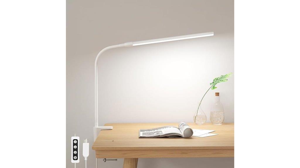 clamp on desk lamp