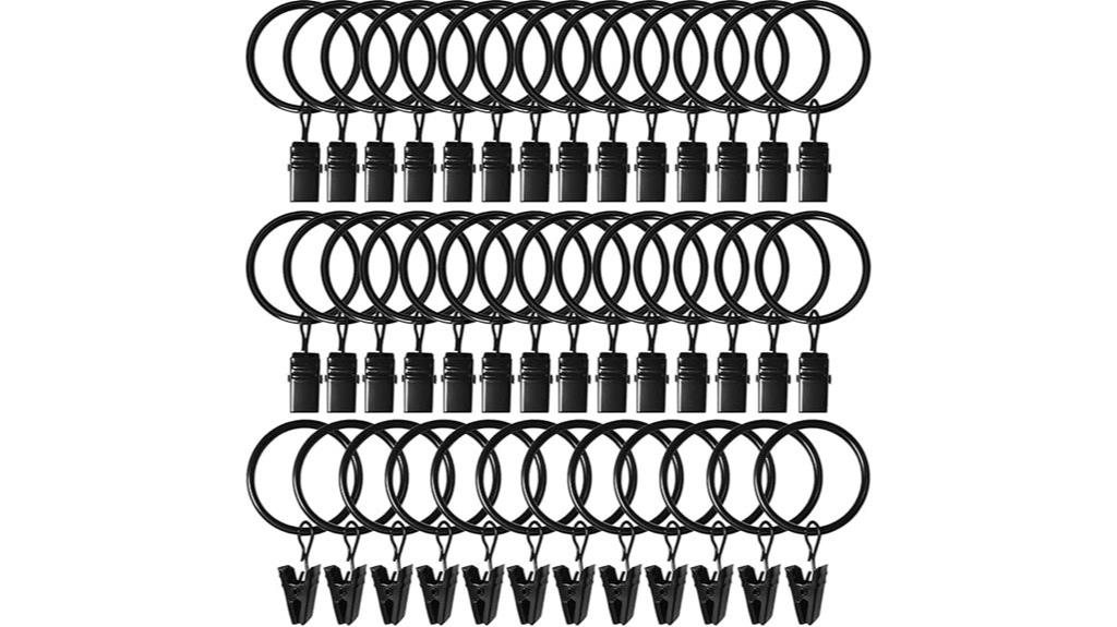 curtain rings with clips