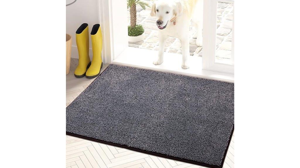 dirt trapping door mat