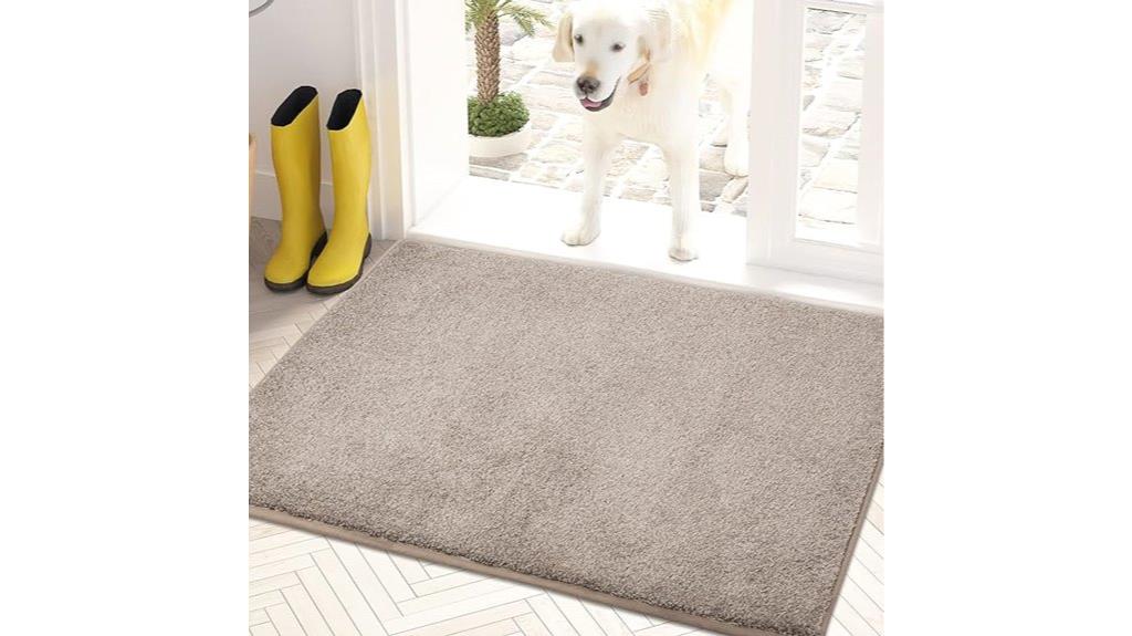 dirt trapping door mat