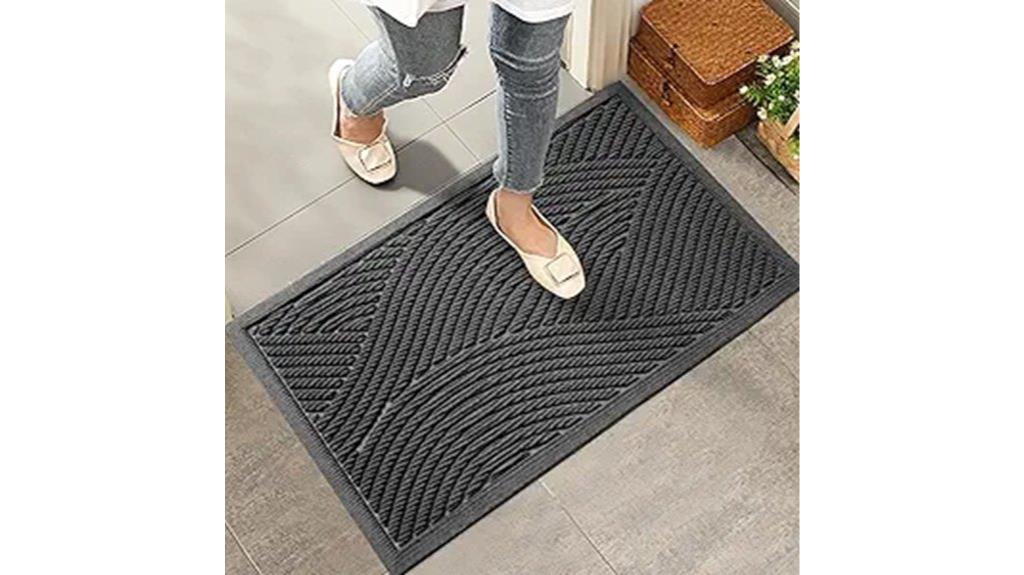 durable mud resistant welcome mat