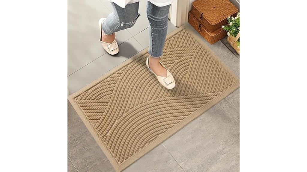 durable mud resistant welcome mat