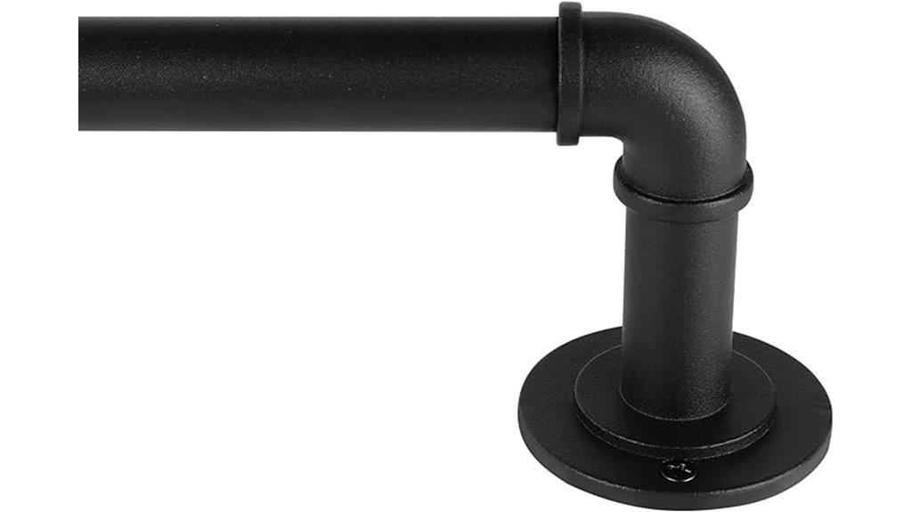 heavy duty window curtain rods