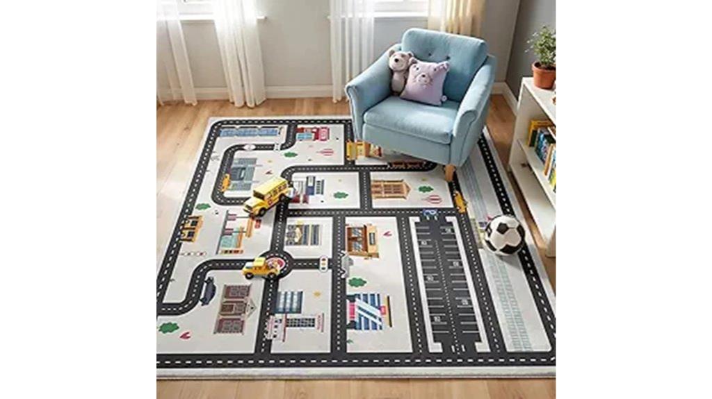 kids road play rug