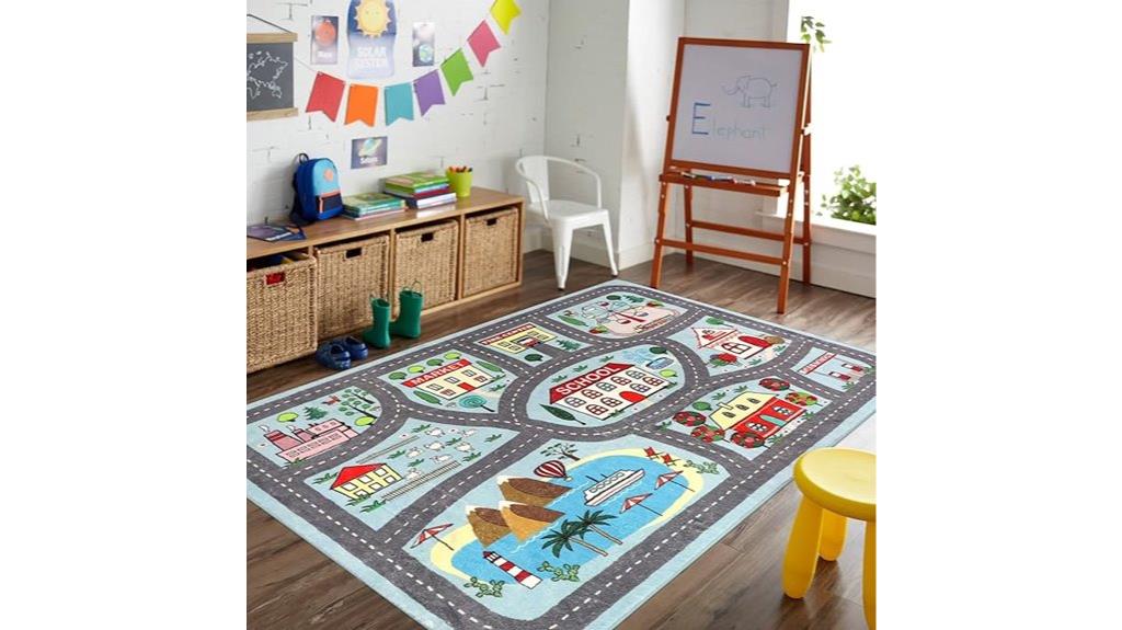 large 5x7 kids play rug