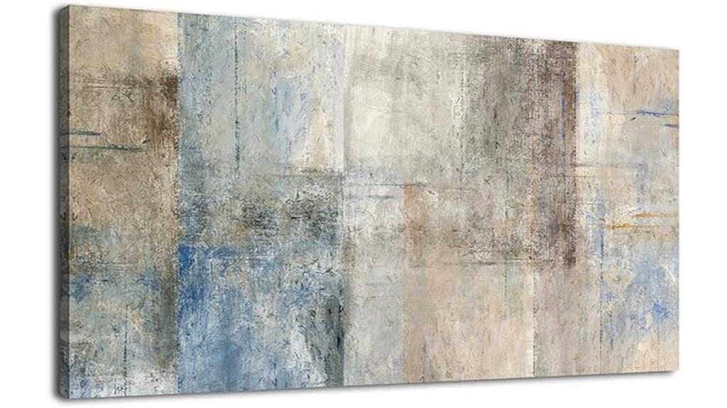 large abstract canvas art