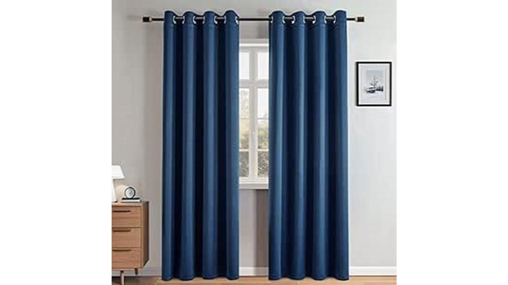 large blackout curtain set