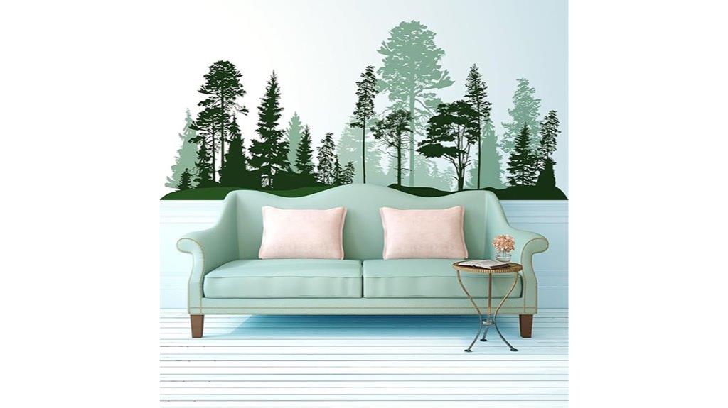 large forest wall decals
