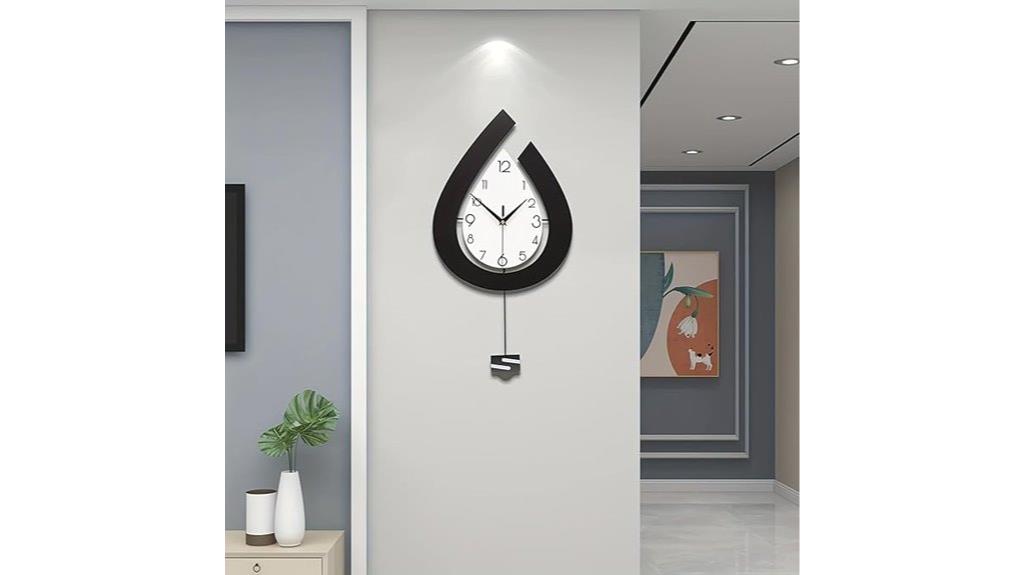 large living room clock