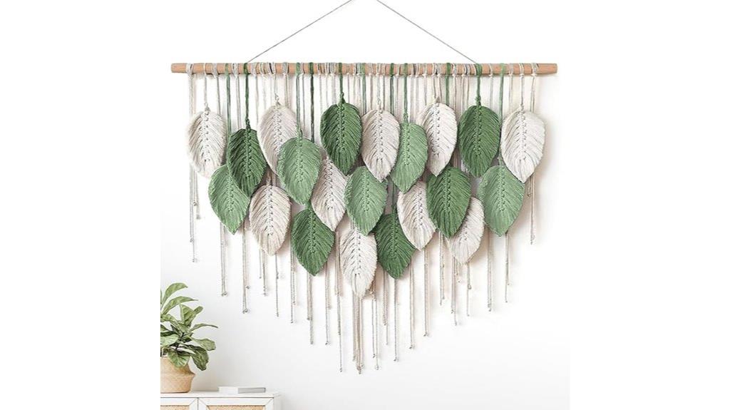 large macrame wall hanging