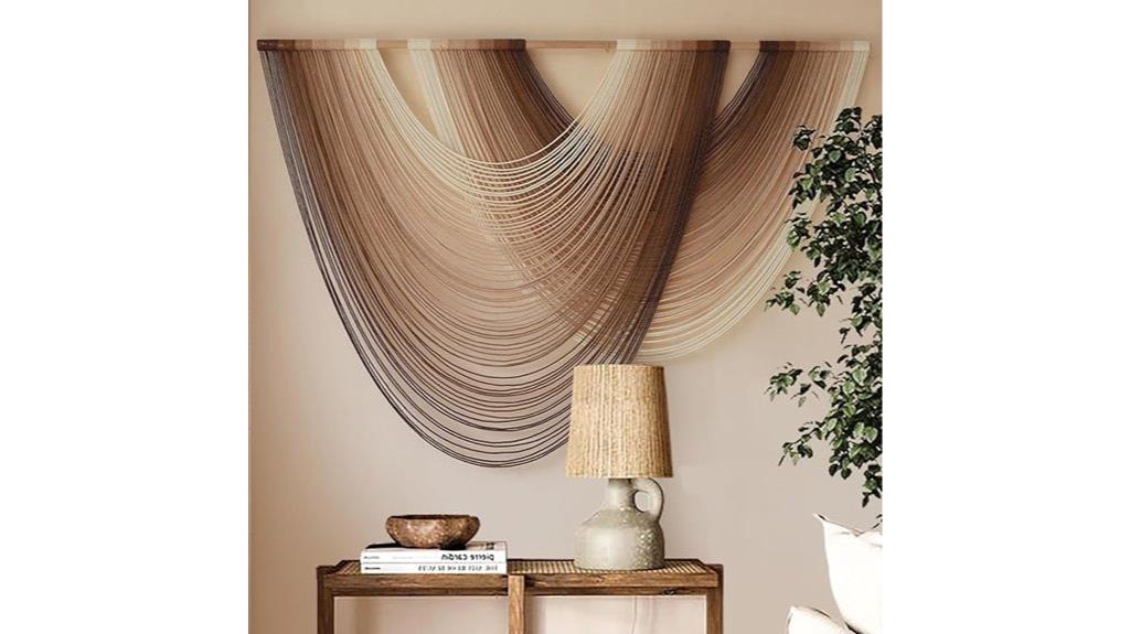 large macrame wall hanging