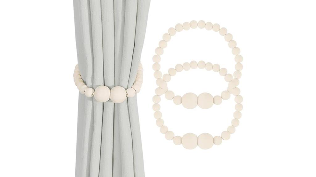 magnetic curtain tiebacks pack