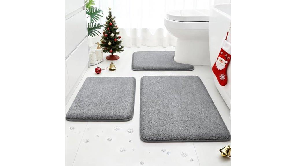 memory foam bathroom rugs