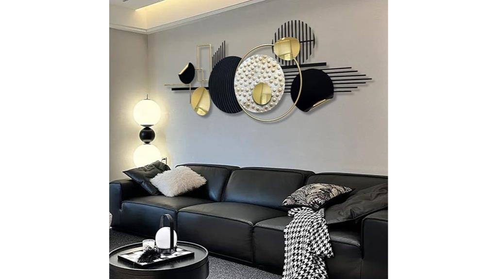 modern geometric wall art