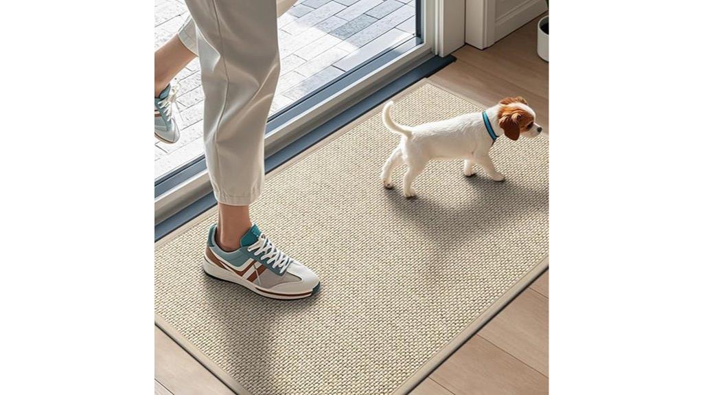non slip washable door mat