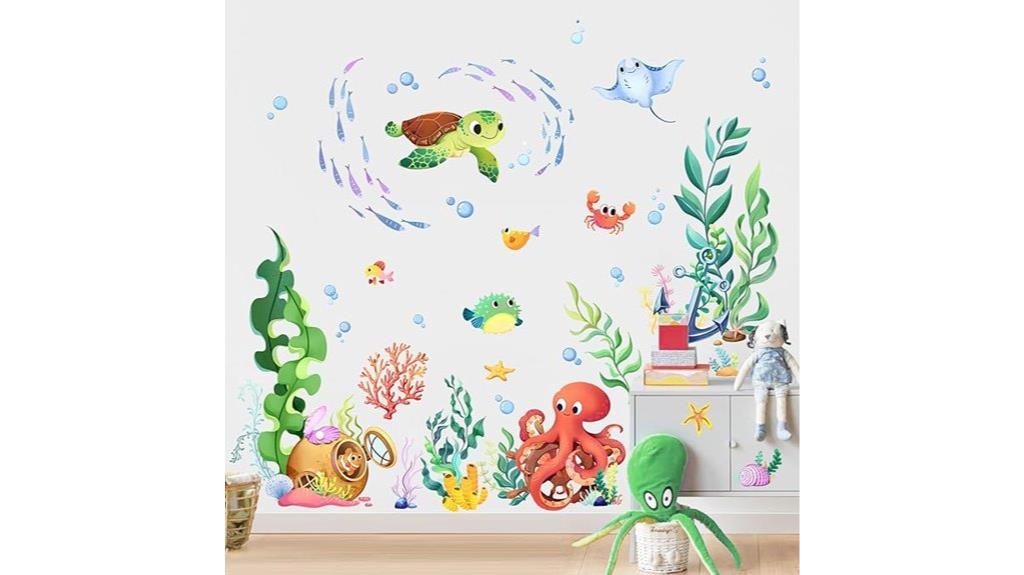 ocean themed nursery wall decals