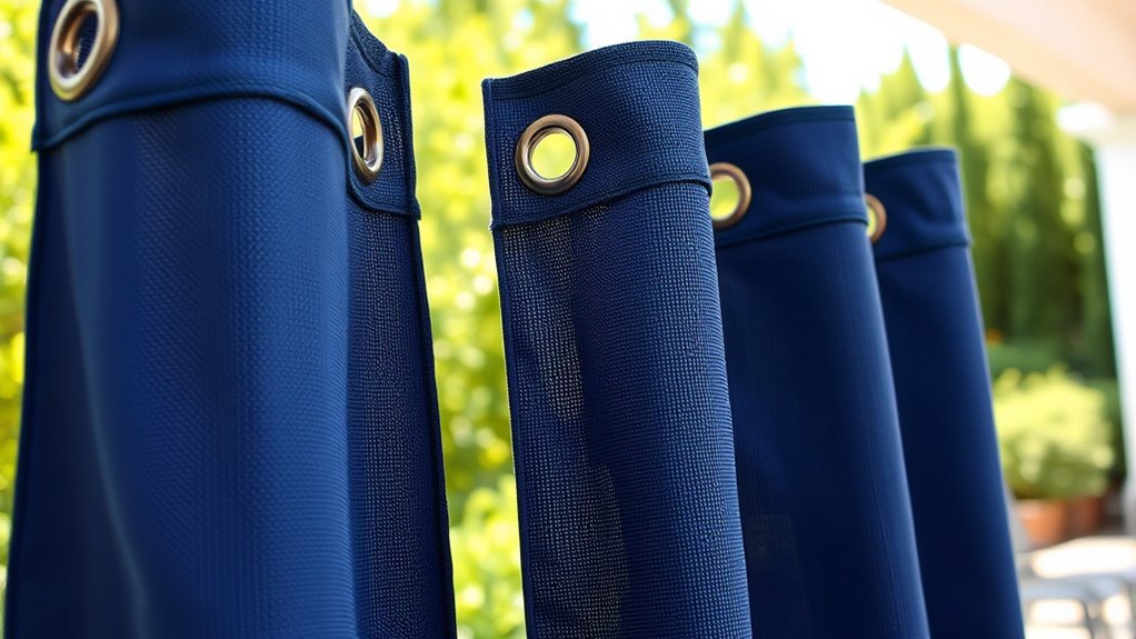 outdoor curtain durability considerations