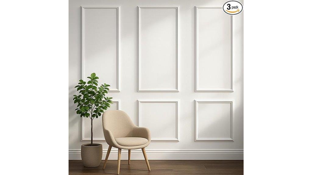 removable wall molding kit