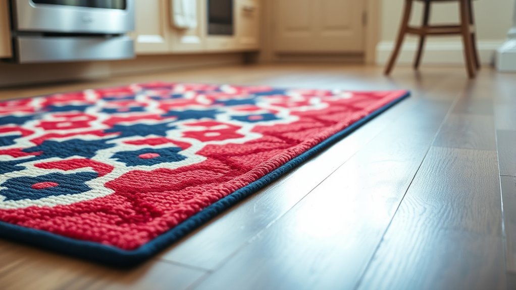 safe stylish kitchen rugs