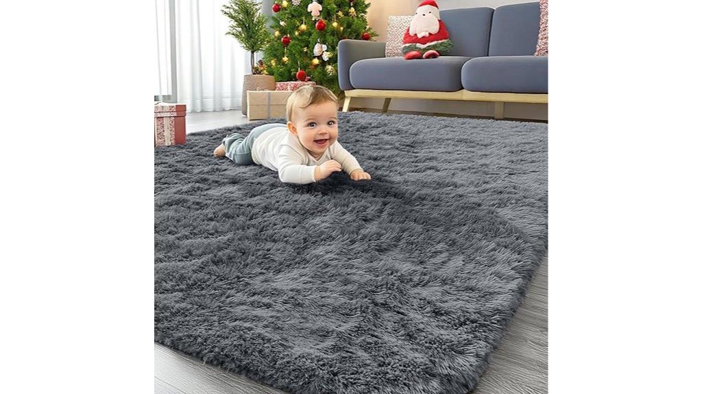 shaggy rug for spaces