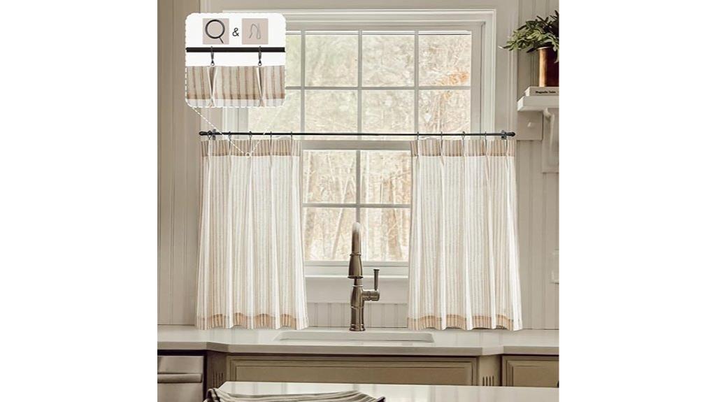 small window kitchen curtains