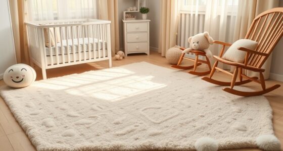 soft nursery rugs selection