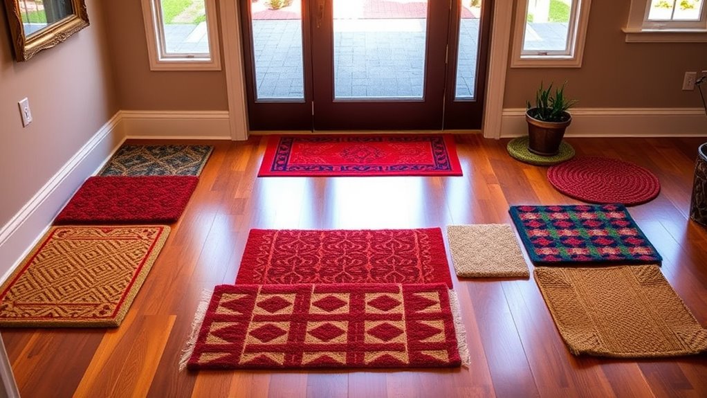stylish indoor entry mats