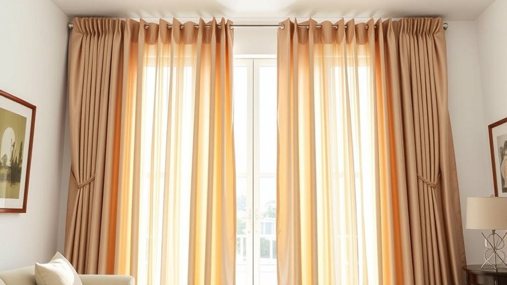 stylish magnetic curtain holdbacks