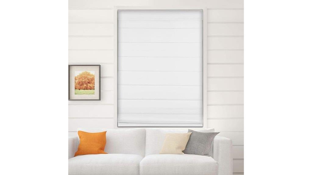 thermal roman shade blinds