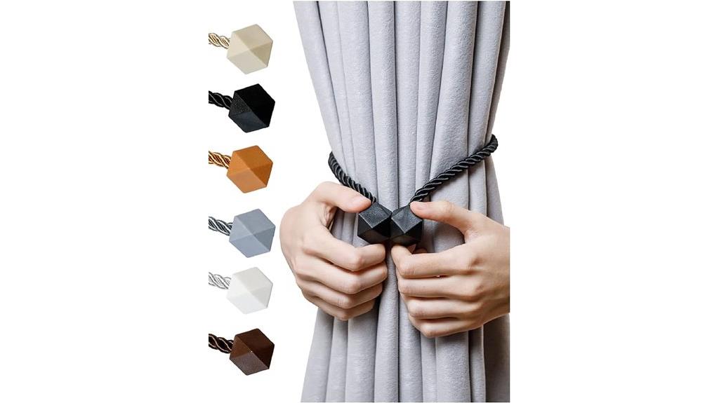 thick twisted magnetic curtain