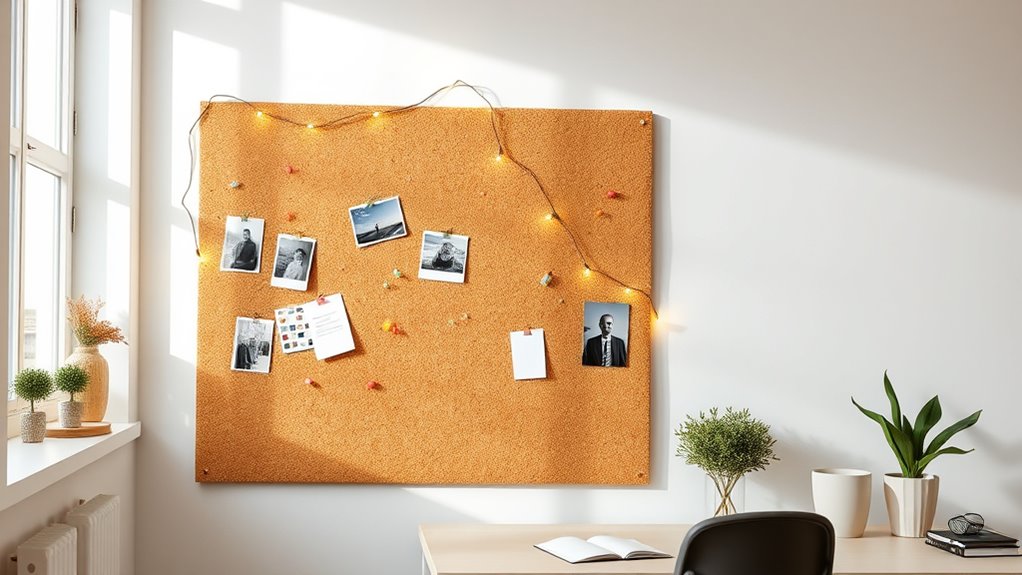 top stylish cork boards