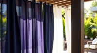 top waterproof outdoor curtains