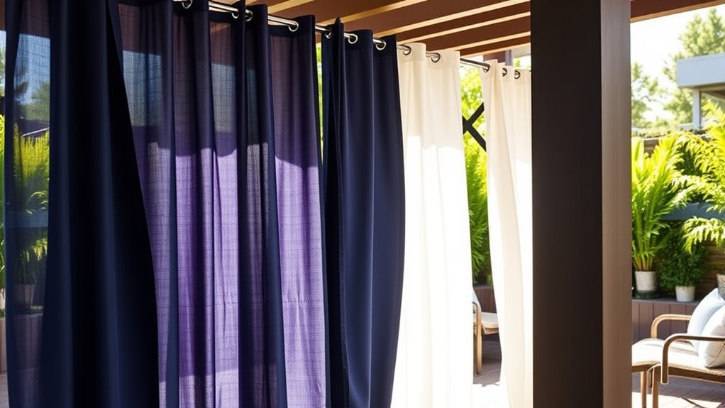 top waterproof outdoor curtains
