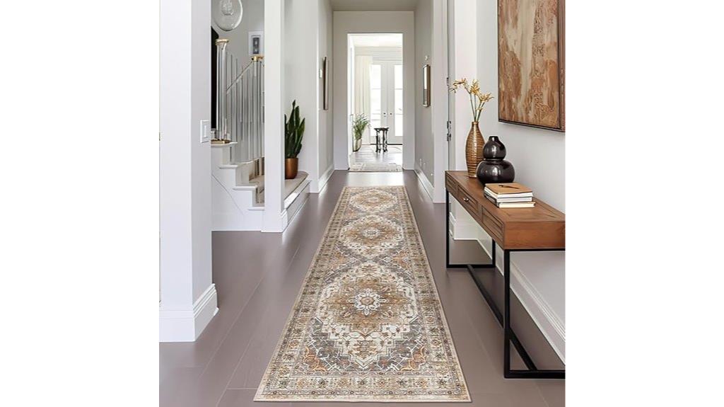 washable 2x8 hallway rug