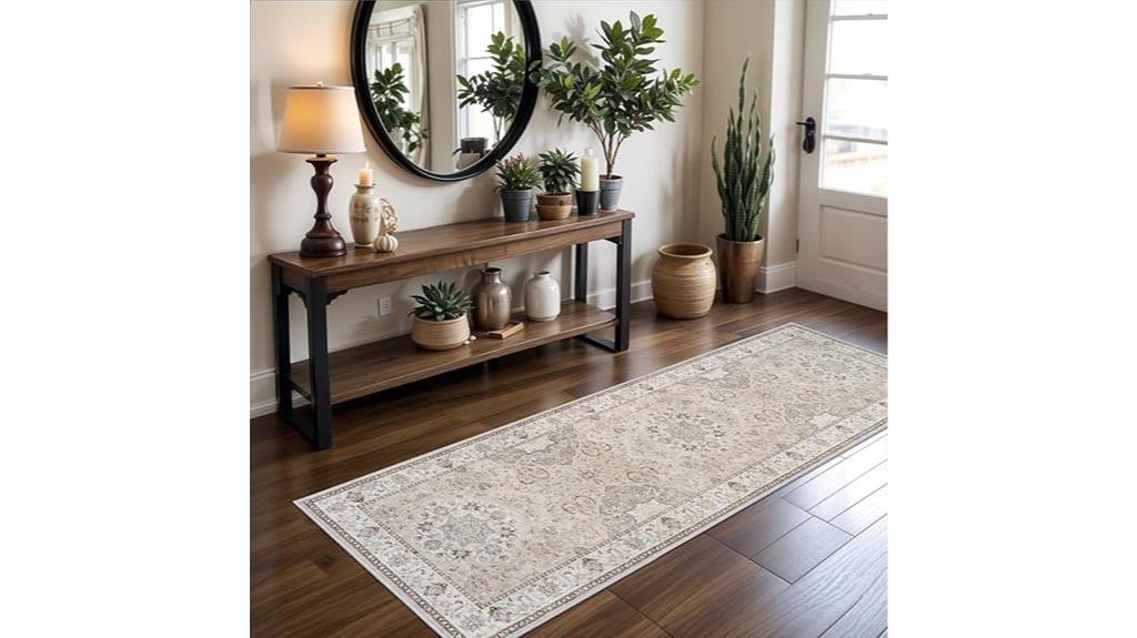 washable 2x8 hallway rug