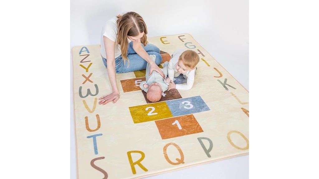 washable kids playroom rug