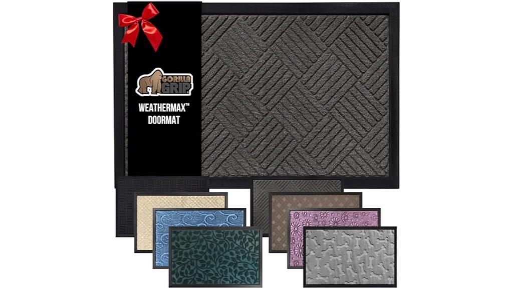 waterproof all weather doormat