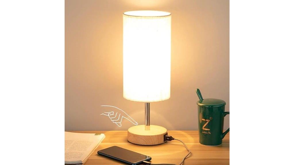 yarra decor usb bedside lamp