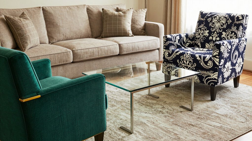 accent chairs enhance space