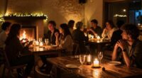adjust lighting to influence ambiance