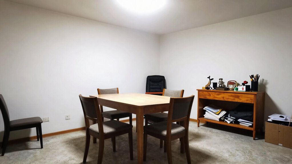 balanced lighting enhances dining ambiance