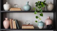 balanced shelf styling tips
