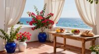bright and relaxed mediterranean style