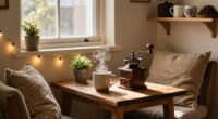charming functional coffee nook