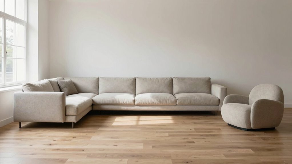 choose proportionate sofa size
