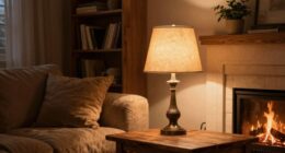 choosing cozy warm lighting