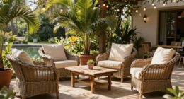 comfortable outdoor dining arrangements
